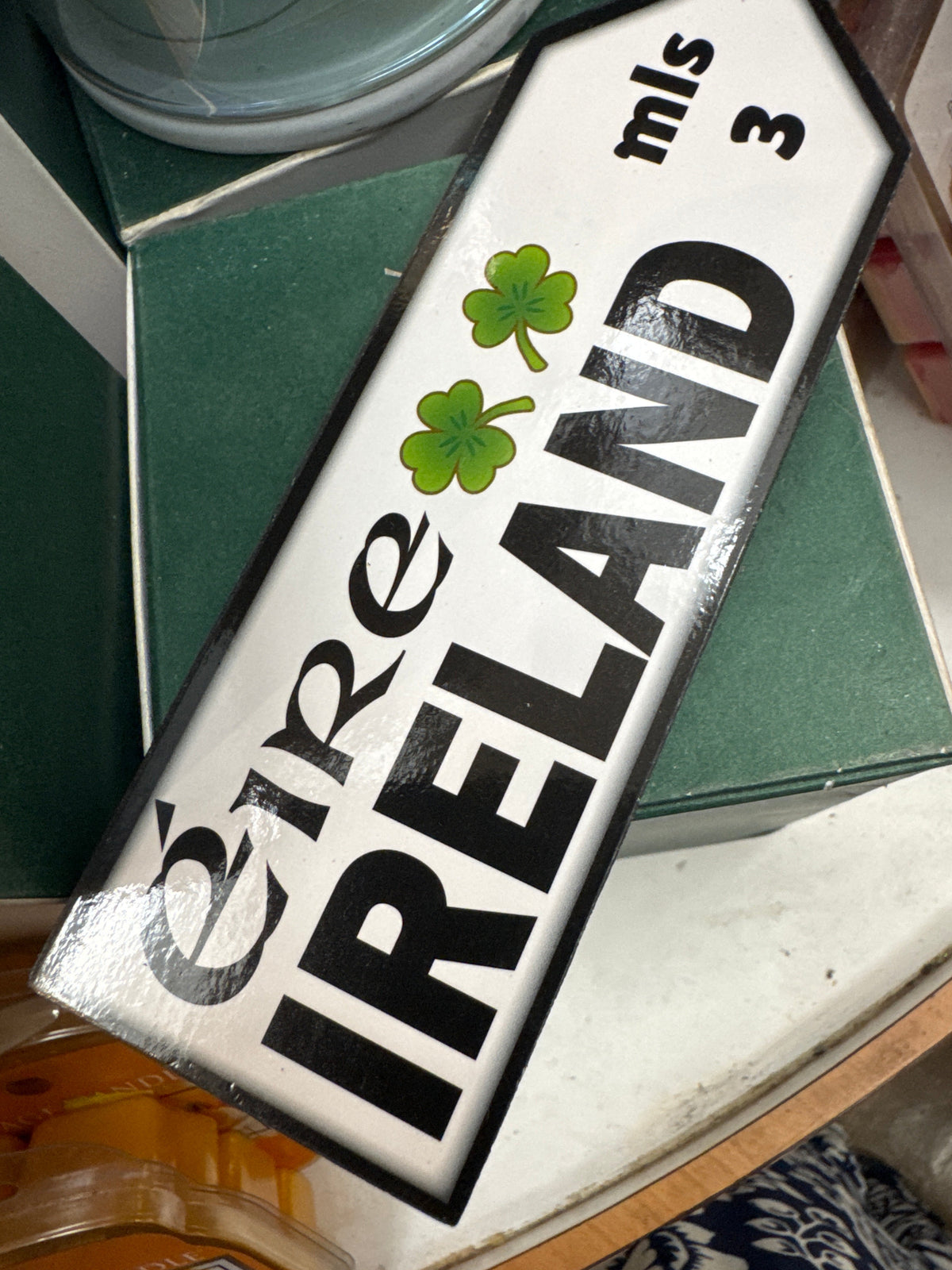 Ireland Road Sign Plaque
