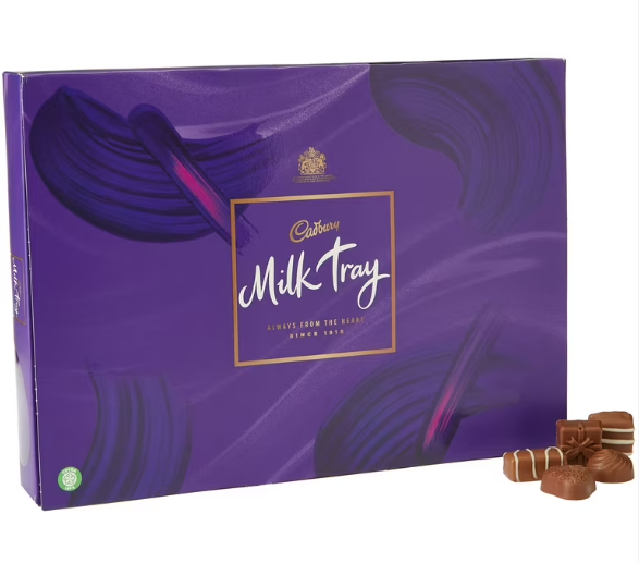 Cadbury Milk Tray chocolate box