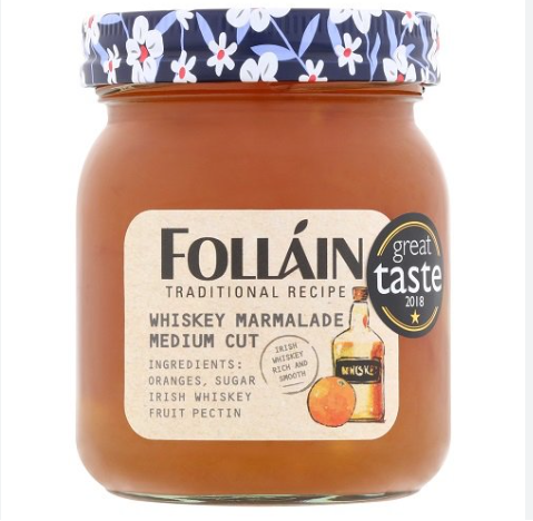 Folláin Whiskey Marmalade Medium Cut