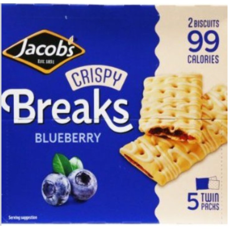 Jacob's Crispy Breaks, Blueberry