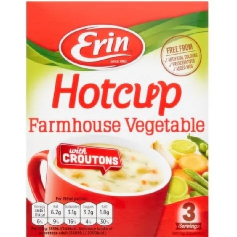 Erin Hotcup Vegetable soup
