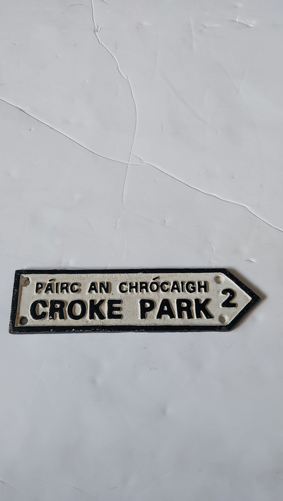 Croke Park Road Sign Plaque