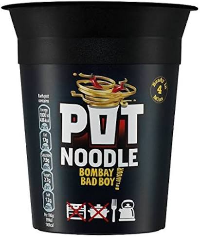 Pot Noodle Bombay Bad Boy