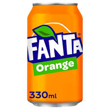 Fanta Orange 330ml Can