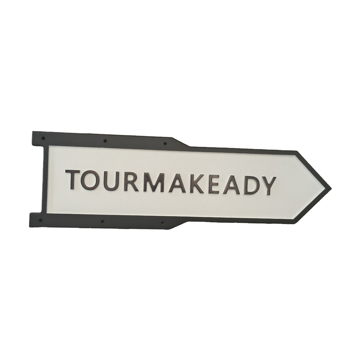 Irish Road Sign – Tourmakeady (Small), alternate view