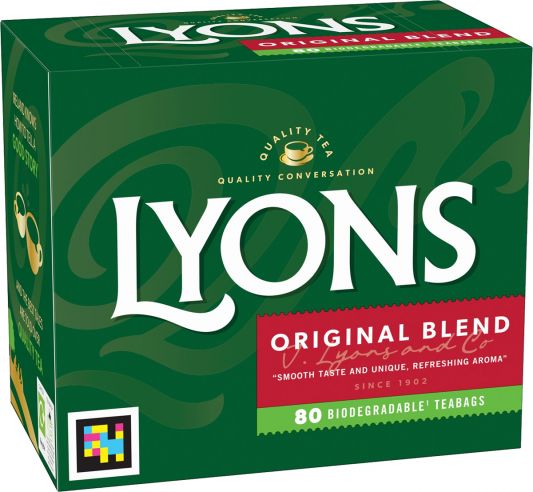 Lyons Original Blend tea