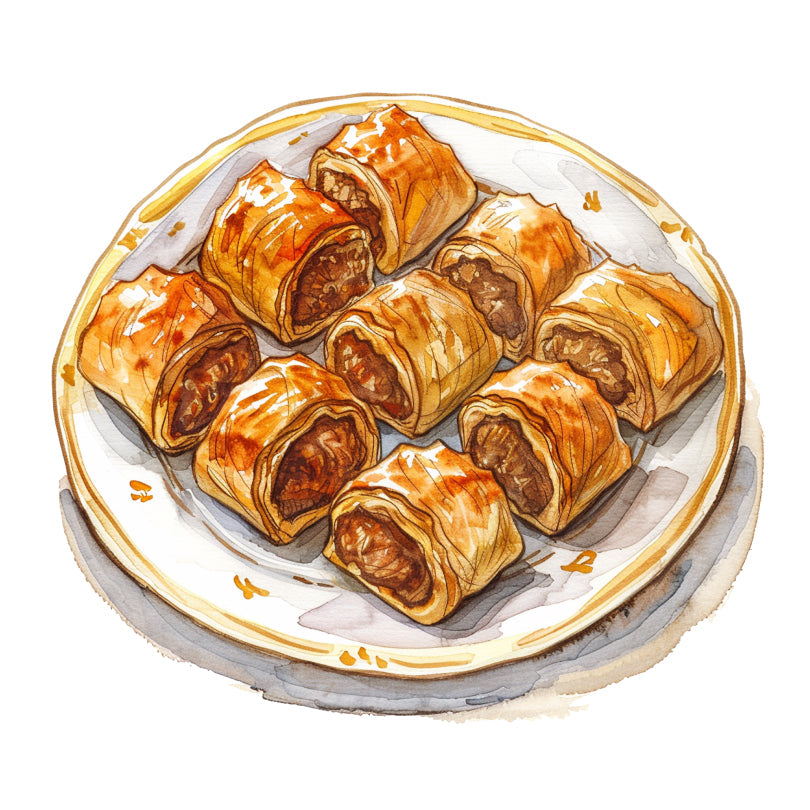 Pork Cocktail Sausage Roll