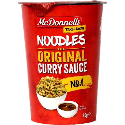 McDonnell's Instant Noodles with Curry Sauce