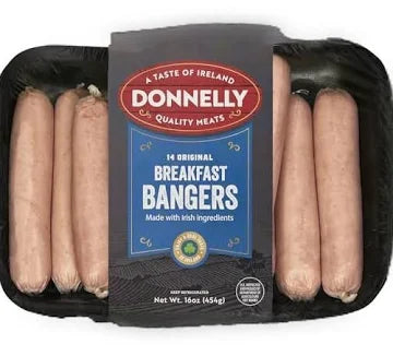 Donnelly Irish breakfast bangers