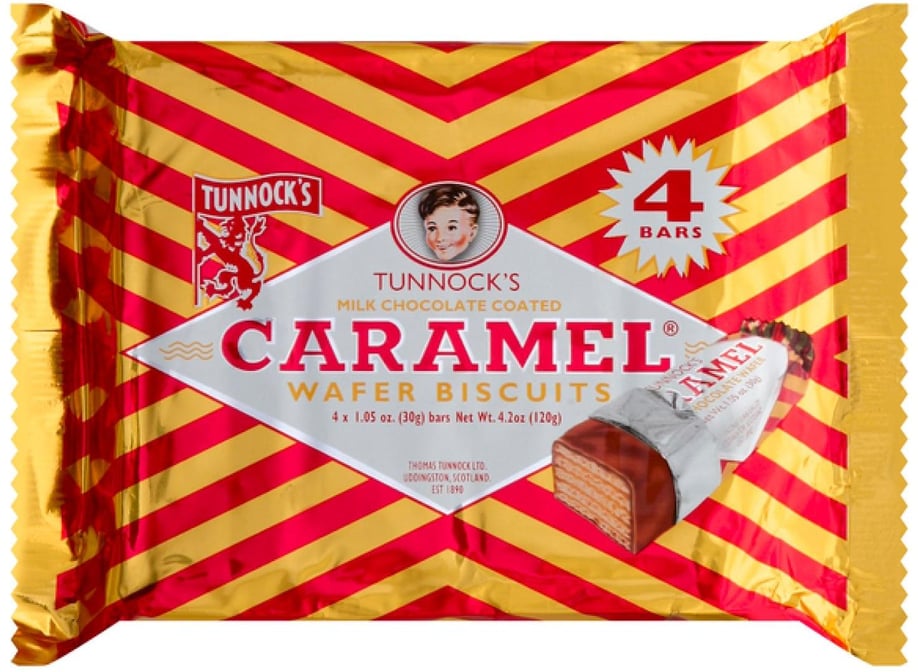 Tunnocks Caramel Wafer Biscuits