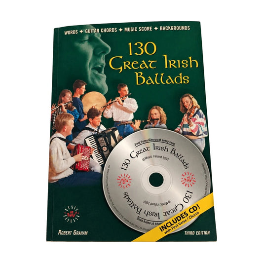 130 Great Irish Ballads book with CD