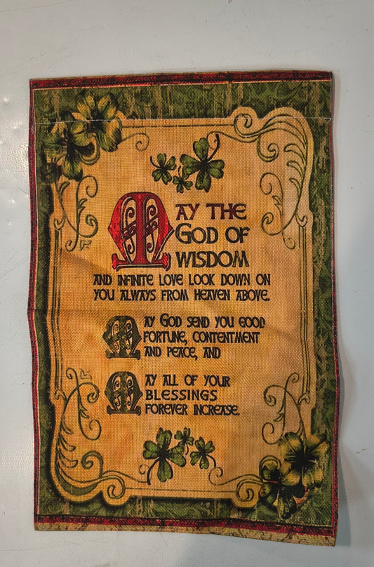 God Of Wisdom Garden Flag