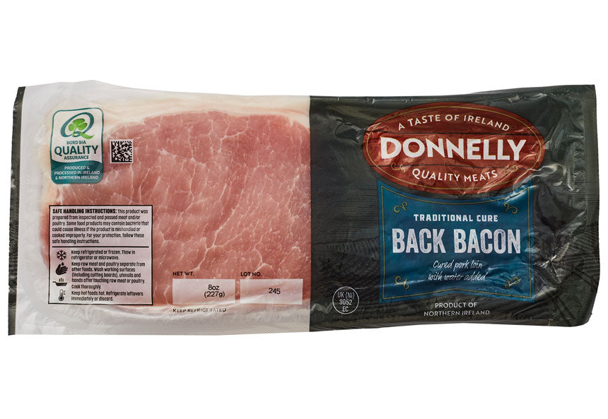 Donnelly Irish bacon, 2lb pack