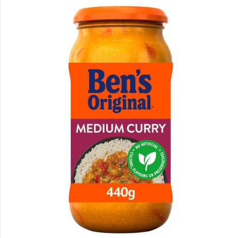 Ben's Original Medium Curry sauce
