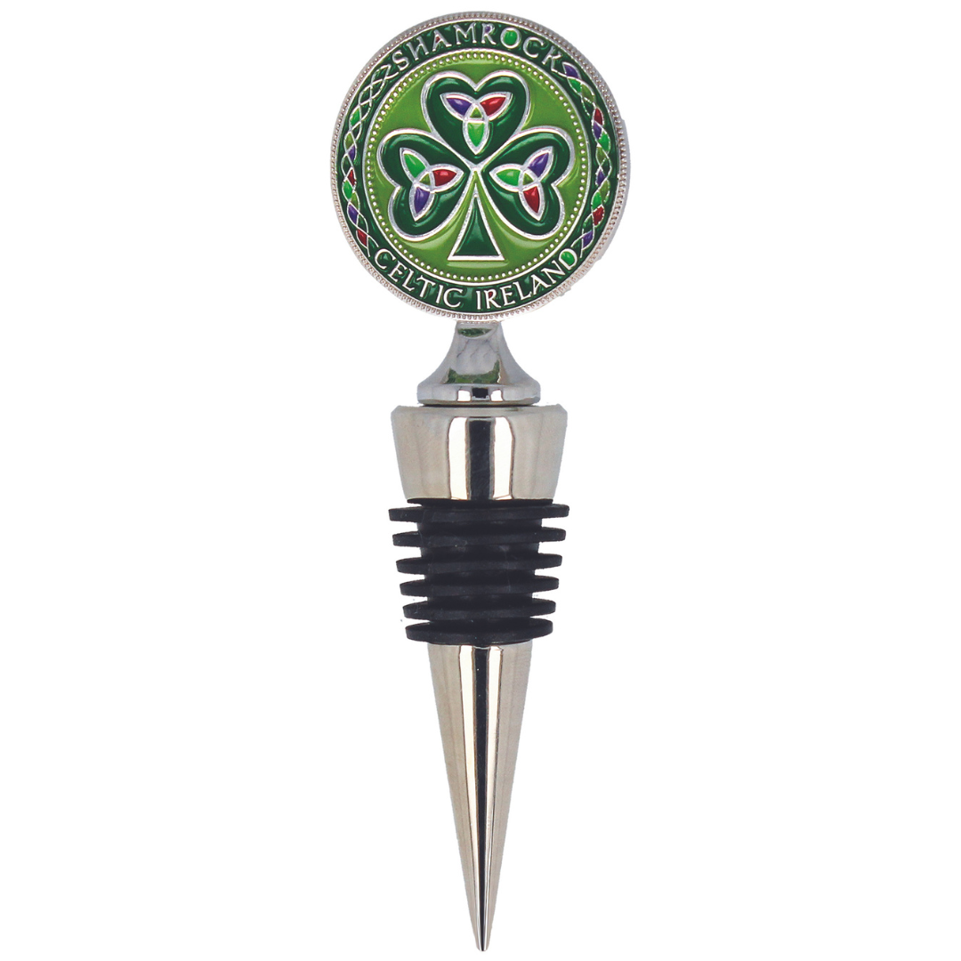 Bottle Stopper Shamrock