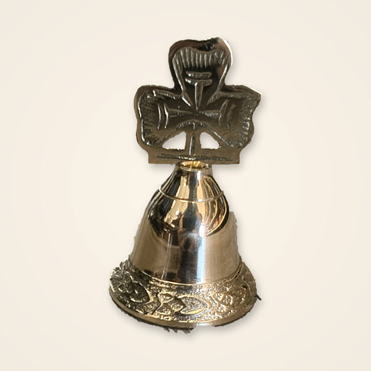 Brass Shamrock Bell