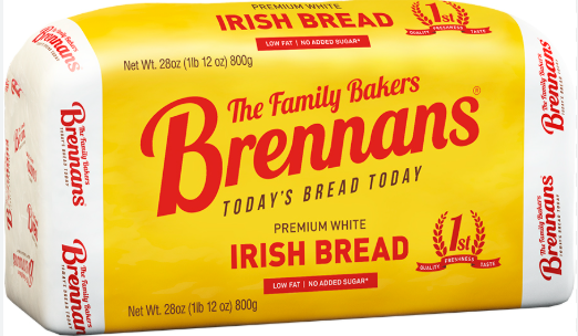 Brennans White Bread
