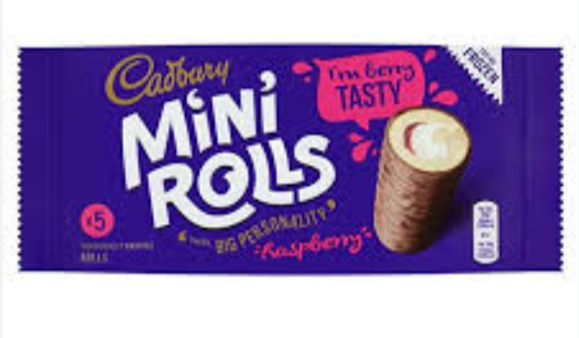 Cadbury Raspberry Mini Rolls
