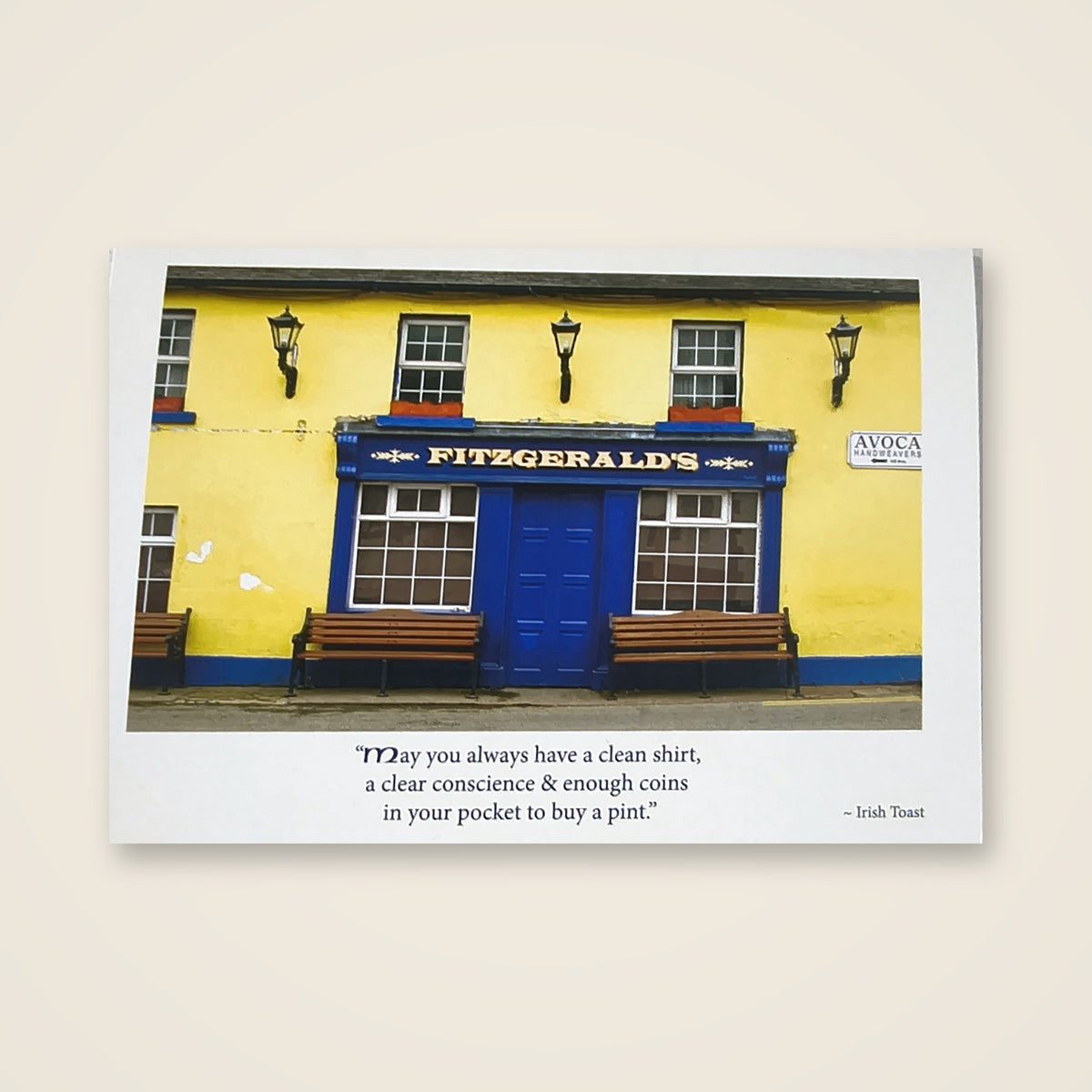Card – Birthday (Fitzgerald's Pub)