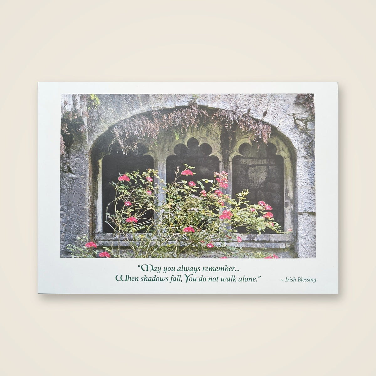 Card – Thinking of You (Rose Window)