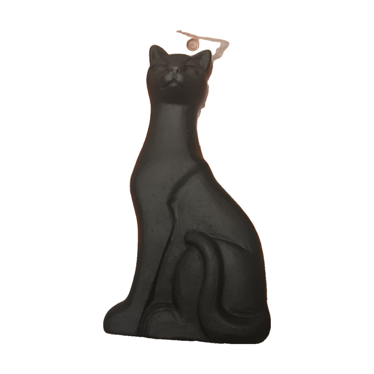 Celtic Turf black cat figurine