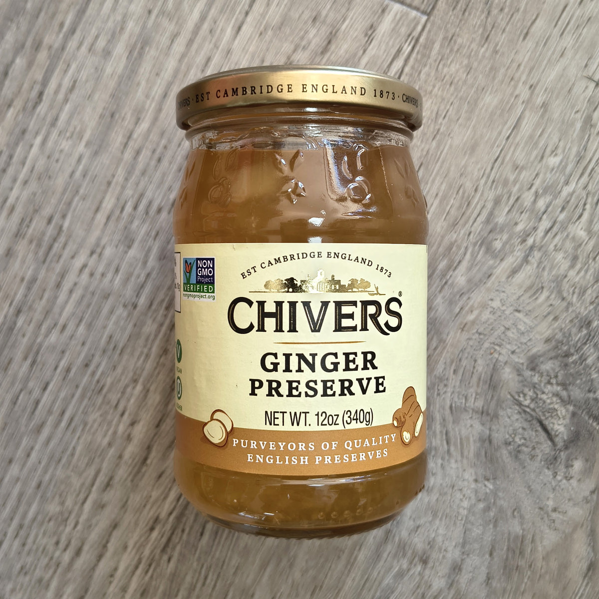 Chivers Ginger Preserve 12oz (340g) jar