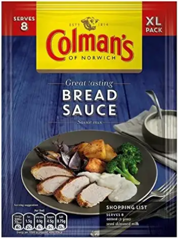 Colman's Bread Sauce mix