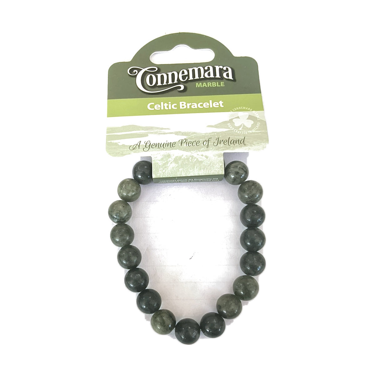 Connemara marble stone bracelet – Classic Round