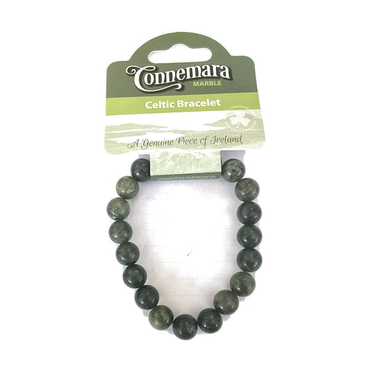 Connemara marble stone bracelet – Classic Round