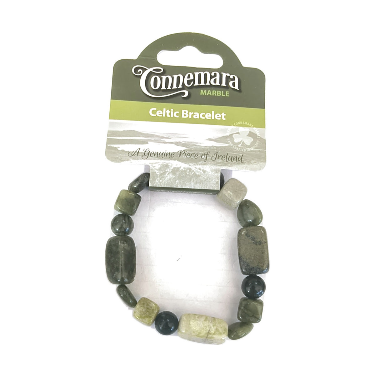 Connemara marble stone bracelet – Mixed Rectangle