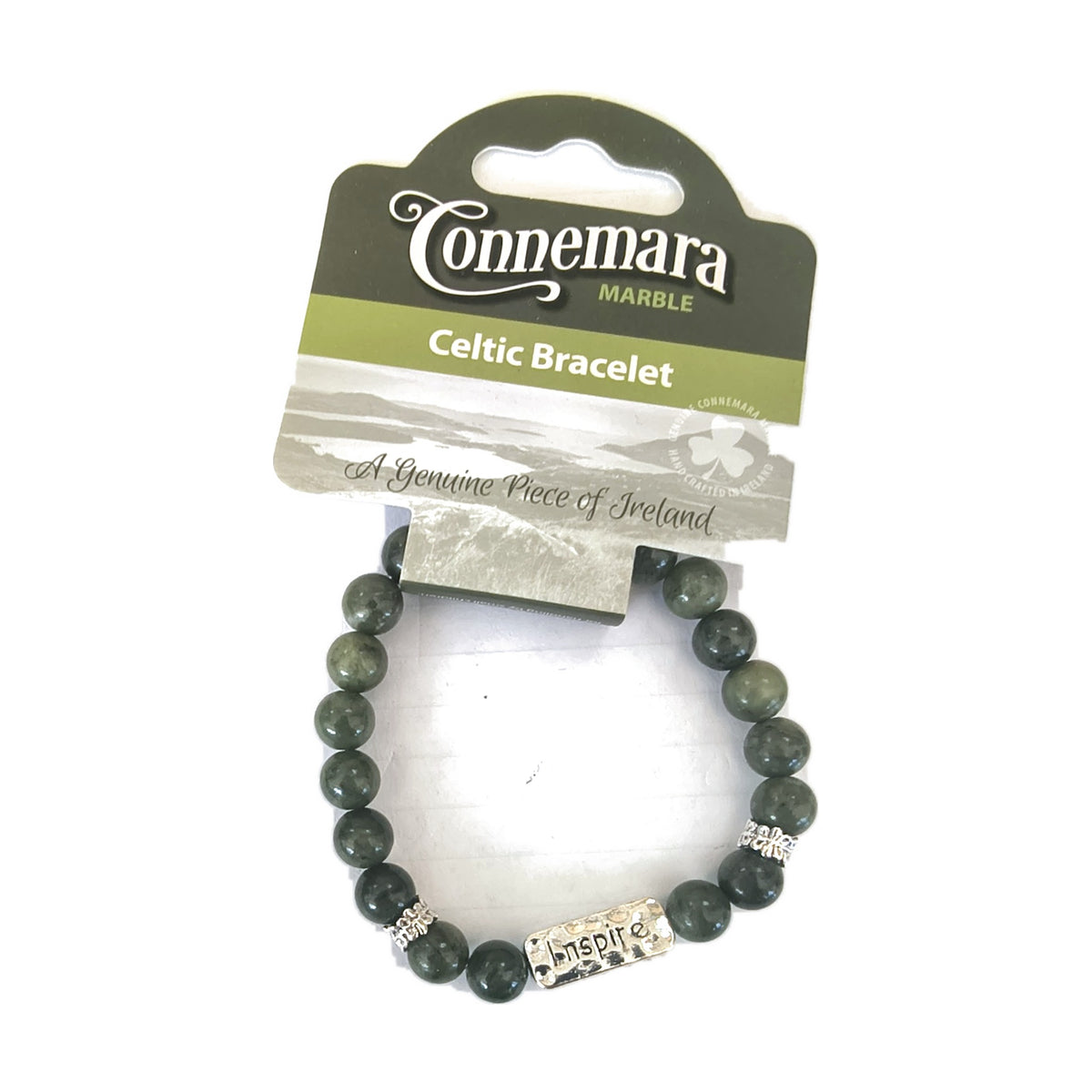 Connemara marble word bracelet – Inspire