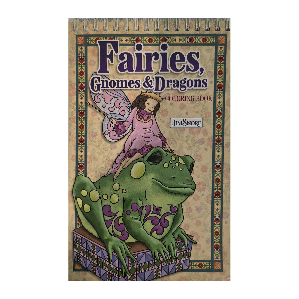 Fairies, Gnomes & Dragons Coloring Book