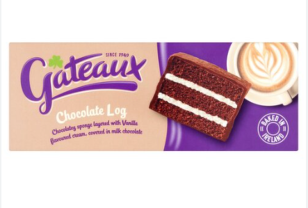 Gateaux Chocolate Log