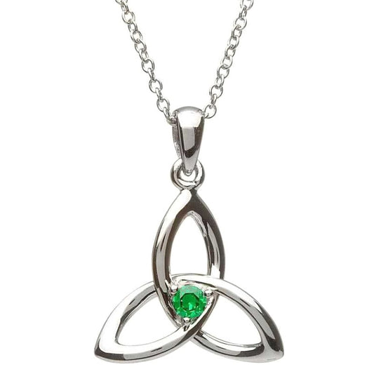 Shanore Celtic Trinity Knot Necklace (Style 2)