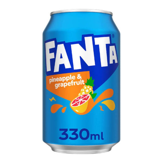 Fanta Pineapple & Grapefruit, can