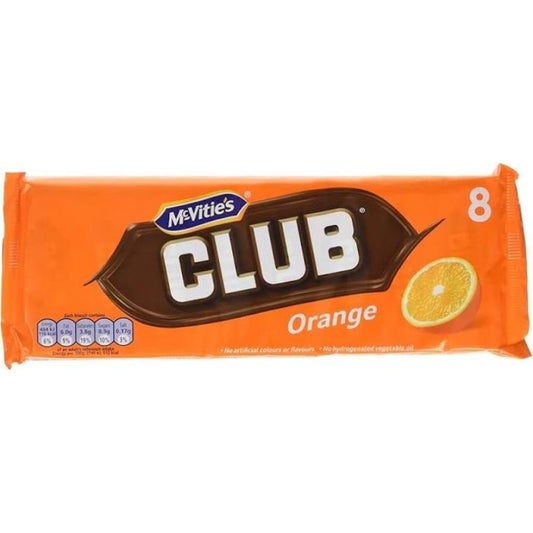 McVitie's Club Orange Bars