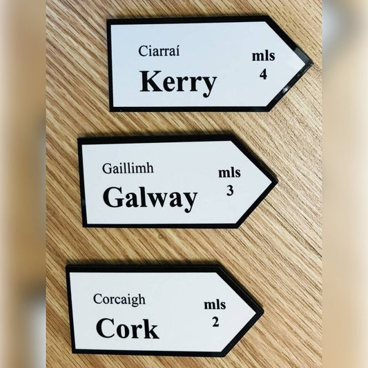 Kerry county road sign magnet (Liffey Artefacts)