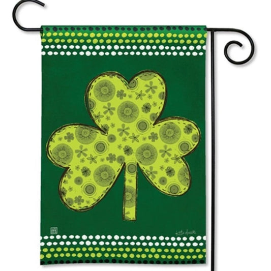 Ireland Flag With Clover