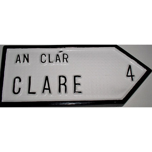 An Clar (Clare) Road Sign Plaque