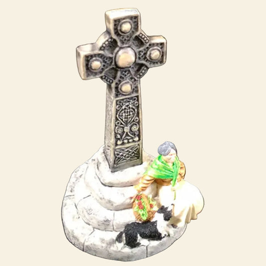 Celtic Cross Freestanding Statuette