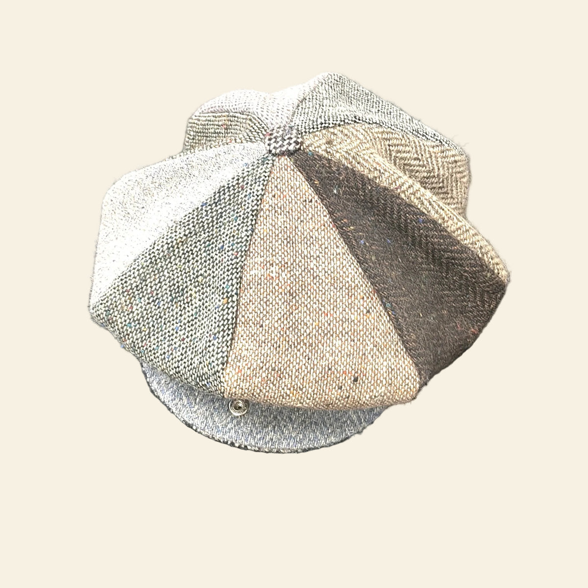 Irish Caps & Hats – Tweed Patchwork Flat Cap