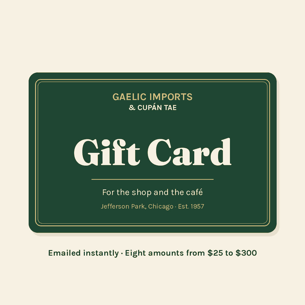 Gaelic Imports & Cupán Tae gift card