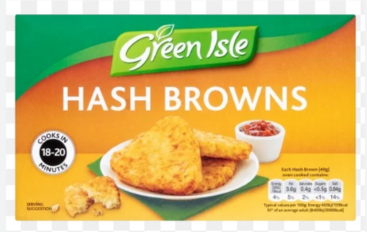 Green Isle Hash Browns