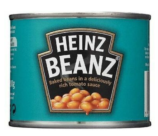 Heinz Beanz, small tin