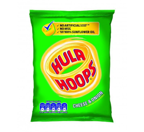 Hula Hoops Cheese & Onion