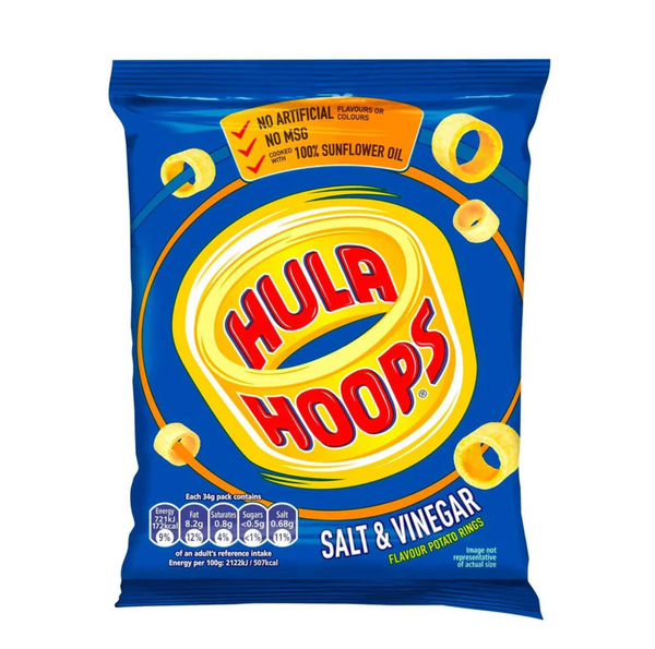 Hula Hoops Salt & Vinegar