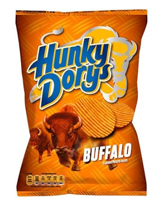Hunky Dorys Buffalo crisps