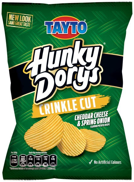 Hunky Dorys Cheddar Cheese & Onion