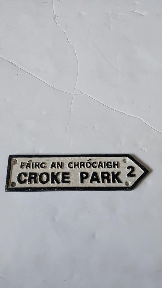 Croke Park Road Sign Plaque