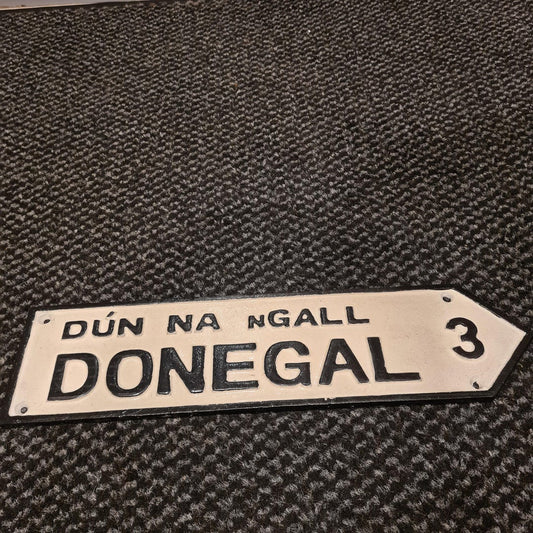 Donegal Medium Road Sign